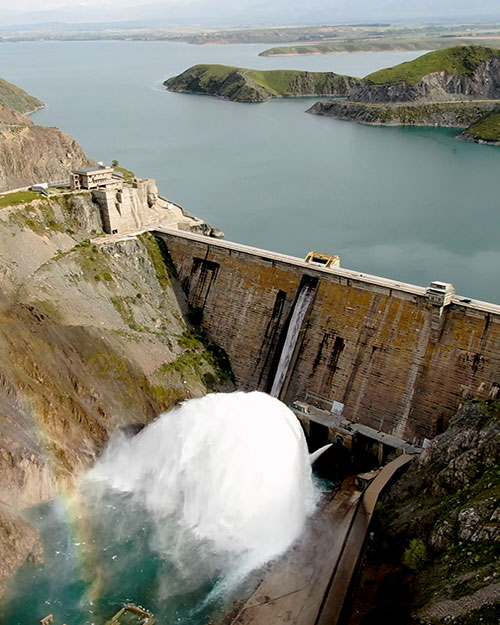embalse central hidroeléctrica
